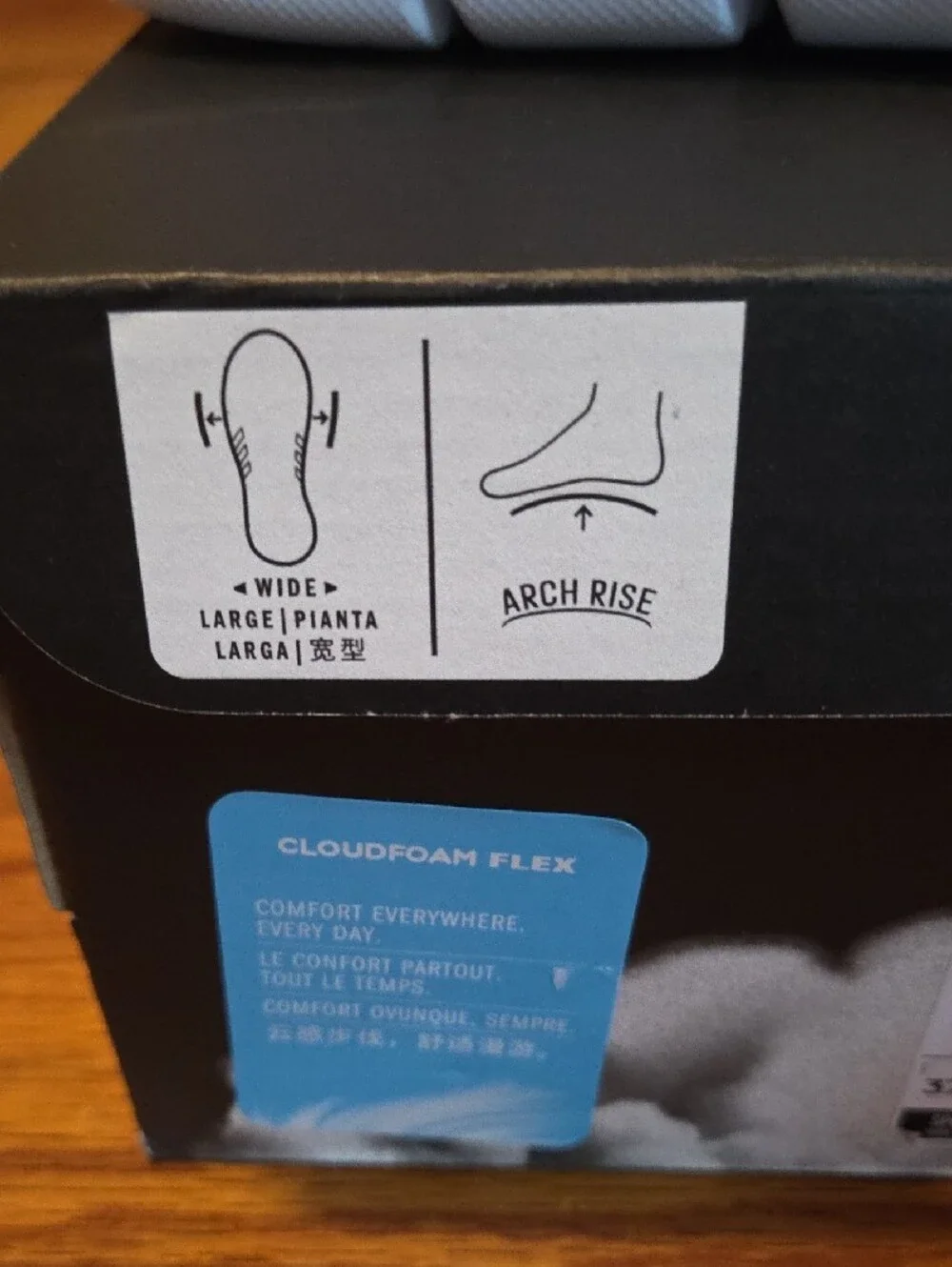 adidas Wide Fit Arch Rise Support Cloudfoam Flex - Slounge